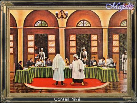 Le conseil Privé de saint Louis ( Septembre 1895)